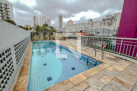 Área comum - Piscina de apartamento à venda com 1 quarto, 50m² em Vila Bertioga, São Paulo
