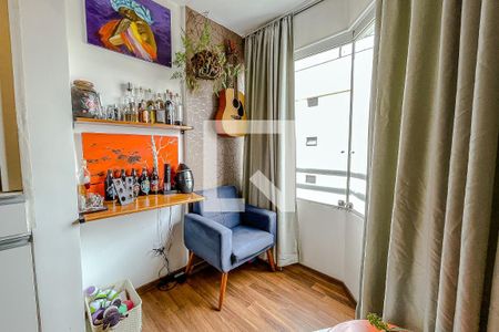 Sala de apartamento para alugar com 1 quarto, 50m² em Vila Bertioga, São Paulo