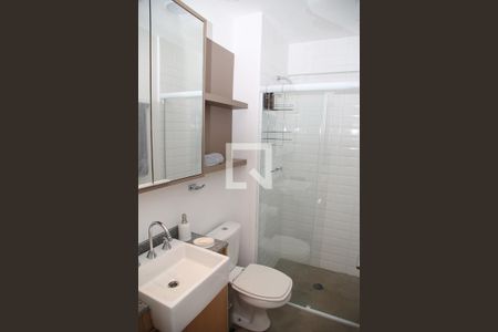 Studio à venda com 25m², 1 quarto e sem vagaDetalhe do Banheiro da Suite