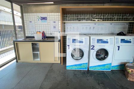 Studio à venda com 25m², 1 quarto e sem vagaLavanderia - Área Comum