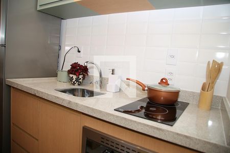 Studio à venda com 25m², 1 quarto e sem vagaDetalhe cozinha