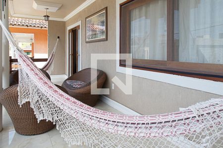Casa de condomínio para alugar com 210m², 3 quartos e 2 vagasVaranda do quarto 1