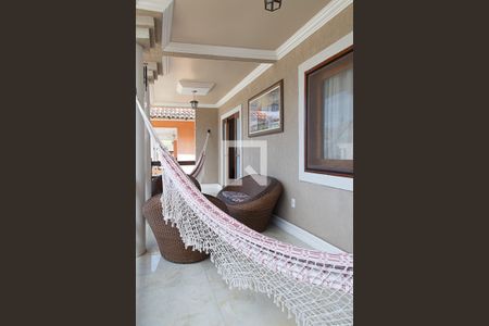 Casa de condomínio para alugar com 210m², 3 quartos e 2 vagasVaranda do quarto 1