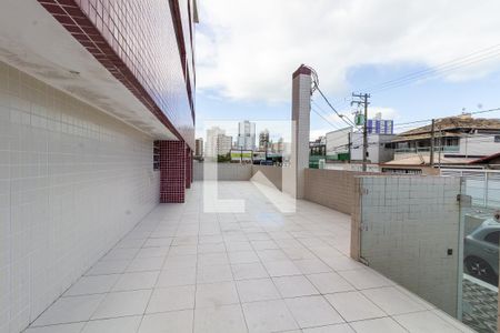 Entrada de apartamento para alugar com 1 quarto, 45m² em Vila Tupi, Praia Grande