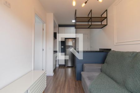 Sala de apartamento para alugar com 1 quarto, 38m² em Bacacheri, Curitiba