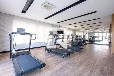 Apartamento para alugar com 31m², 1 quarto e sem vaga Apartamento para alugar com 31m², 1 quarto e sem vagaAcademia