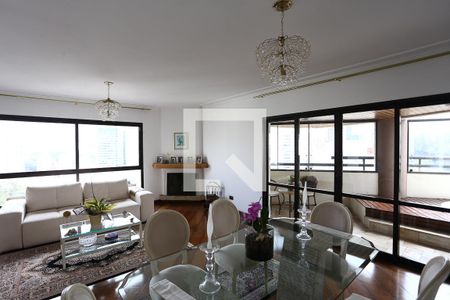 Sala de apartamento à venda com 3 quartos, 170m² em Vila Andrade, São Paulo