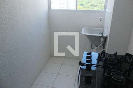 Apartamento para alugar com 44m², 2 quartos e sem vagaCozinha e Área de Serviço
