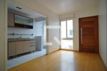 Sala de apartamento para alugar com 1 quarto, 58m² em Petrópolis, Porto Alegre