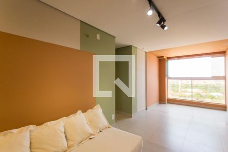 Sala de apartamento para alugar com 3 quartos, 75m² em Granja Marileusa, Uberlândia