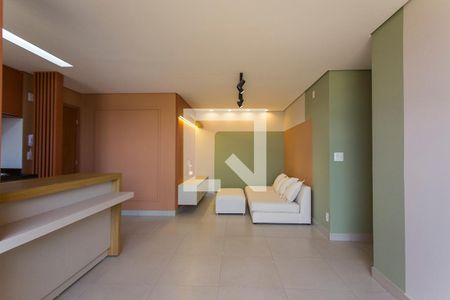 Sala de apartamento para alugar com 3 quartos, 75m² em Granja Marileusa, Uberlândia