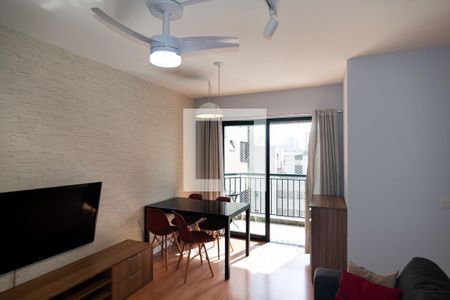 Sala de apartamento para alugar com 2 quartos, 57m² em Consolação, São Paulo