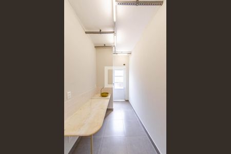 Entrada de kitnet/studio para alugar com 1 quarto, 25m² em Caiçaras, Belo Horizonte