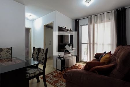 Sala de apartamento à venda com 2 quartos, 56m² em Vila das Bandeiras, Guarulhos