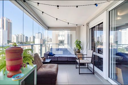 Varanda de apartamento para alugar com 2 quartos, 86m² em Sumaré, São Paulo