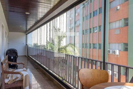 Varanda de apartamento para alugar com 4 quartos, 156m² em Vila Luis Antônio, Guarujá