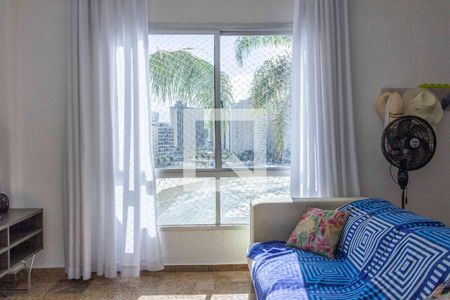 Sala de apartamento para alugar com 4 quartos, 156m² em Vila Luis Antônio, Guarujá