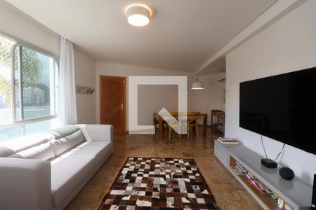 Sala de apartamento para alugar com 4 quartos, 156m² em Vila Luis Antônio, Guarujá