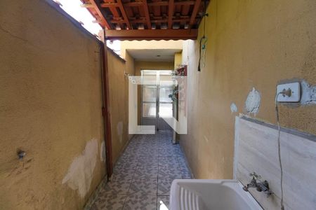 Área de Serviço de casa para alugar com 1 quarto, 100m² em Parque Novo Lar, São Paulo