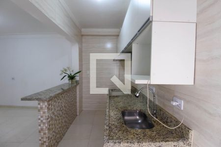 Cozinha de casa para alugar com 1 quarto, 100m² em Parque Novo Lar, São Paulo