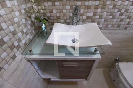 Banheiro de casa para alugar com 1 quarto, 80m² em Parque Novo Lar, São Paulo