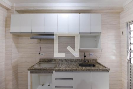 Cozinha de casa para alugar com 1 quarto, 100m² em Parque Novo Lar, São Paulo