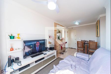 Sala de apartamento à venda com 2 quartos, 50m² em Parque São Vicente, Santo André