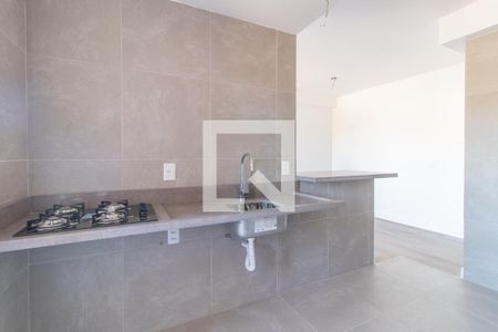 Apartamento à venda com 53m², 2 quartos e 1 vagaCozinha e Área de Serviço