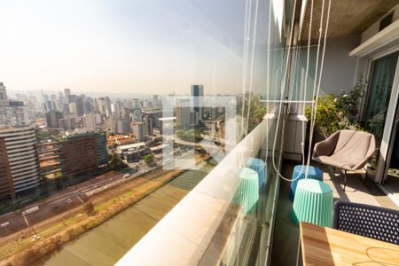 Studio para alugar com 35m², 1 quarto e 1 vagaVaranda