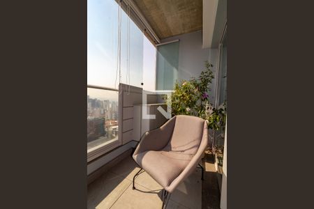 Studio para alugar com 35m², 1 quarto e 1 vagaVaranda