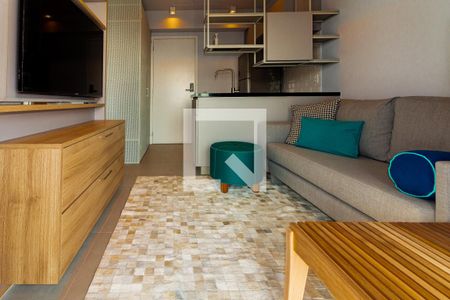 Sala de kitnet/studio para alugar com 1 quarto, 35m² em Butantã, São Paulo