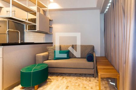 Sala de kitnet/studio para alugar com 1 quarto, 35m² em Butantã, São Paulo