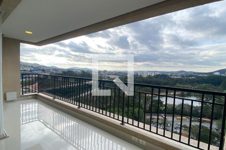 Varanda da Sala de apartamento para alugar com 2 quartos, 91m² em Alphaville Empresarial, Barueri