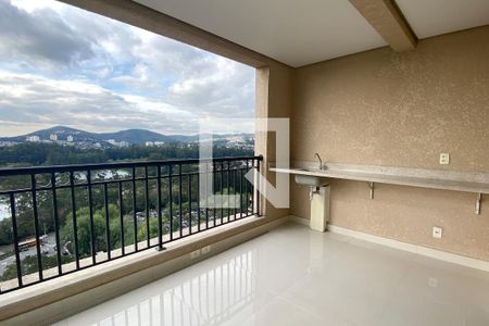 Varanda da Sala de apartamento para alugar com 2 quartos, 91m² em Alphaville Empresarial, Barueri