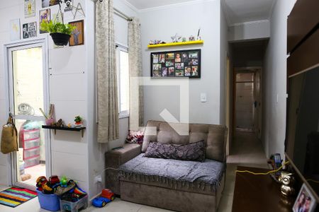 Sala de apartamento para alugar com 2 quartos, 50m² em Parque Oratório, Santo André