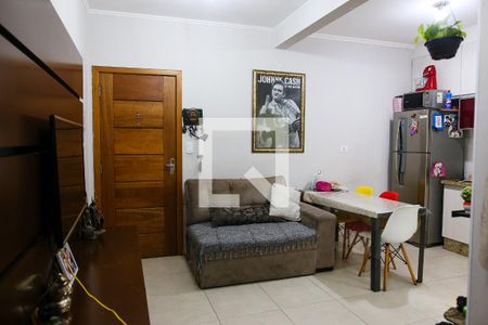 Sala de apartamento para alugar com 2 quartos, 50m² em Parque Oratório, Santo André