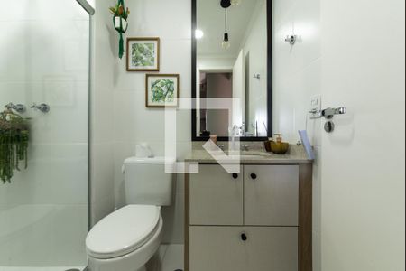 Apartamento à venda com 94m², 2 quartos e 2 vagasBanheiro Social