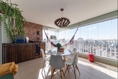 Varanda de apartamento à venda com 2 quartos, 94m² em Vila Brasílio Machado, São Paulo