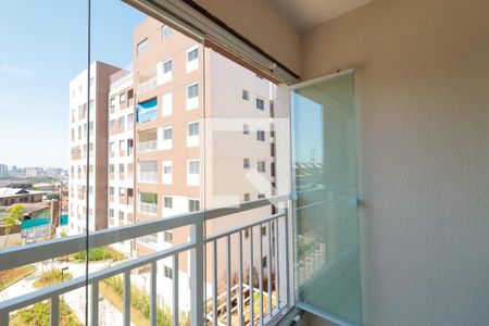 Varanda Sala de apartamento para alugar com 2 quartos, 56m² em Parque Assunção, Taboão da Serra