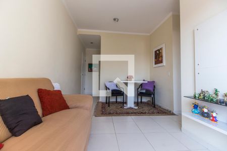 Detalhe Sala de apartamento para alugar com 2 quartos, 70m² em Jardim Tupanci, Barueri