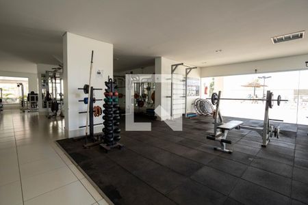 Área comum - Academia de apartamento para alugar com 3 quartos, 80m² em Parque Industrial Paulista, Goiânia