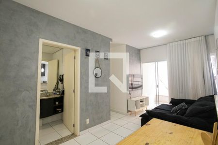Sala de apartamento para alugar com 3 quartos, 80m² em Parque Industrial Paulista, Goiânia