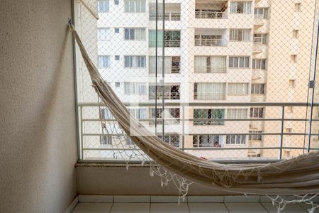 Varanda da Sala de apartamento para alugar com 3 quartos, 80m² em Parque Industrial Paulista, Goiânia