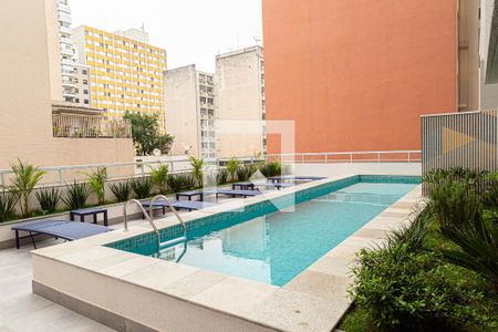 Apartamento para alugar com 28m², 1 quarto e sem vagaÁrea comum - Piscina