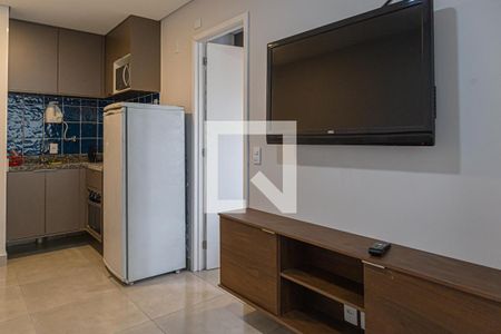 Sala  de apartamento para alugar com 1 quarto, 28m² em Bela Vista, São Paulo