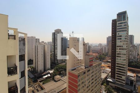 Vista da Sala de apartamento para alugar com 3 quartos, 102m² em Indianópolis, São Paulo