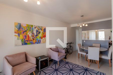 Apartamento à venda com 71m², 3 quartos e 2 vagasSala