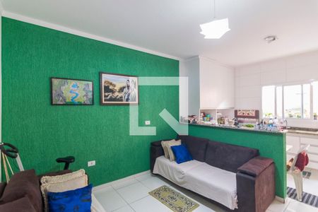 Sala de apartamento à venda com 3 quartos, 71m² em Jardim Paraíso, Santo André