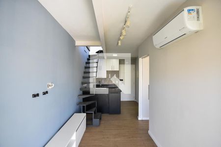 Sala de apartamento à venda com 1 quarto, 90m² em Jardim Ampliação, São Paulo
