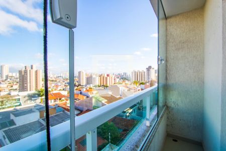 Varanda do quarto 1 de apartamento para alugar com 3 quartos, 70m² em Vila Valparaíso, Santo André